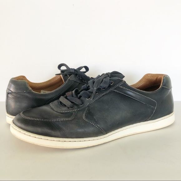 Magnanni Other - Magnanni Echo Lo Navy Blue Leather Sneakers Size 9